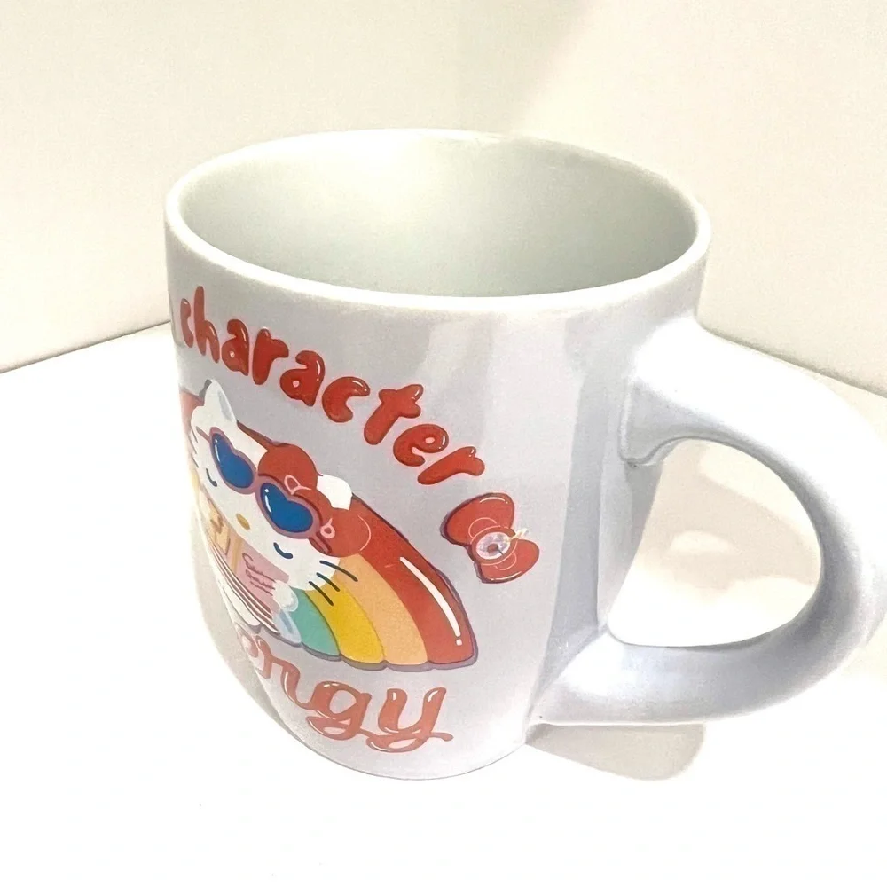 Hello Kitty by Sanrio 25 oz Main Character Energy Ceramic Mug New!